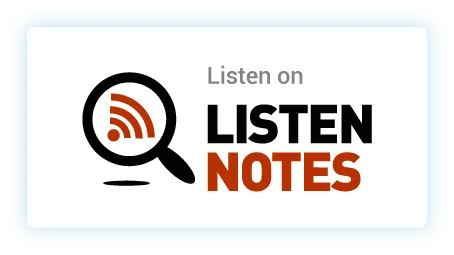 listen notes button